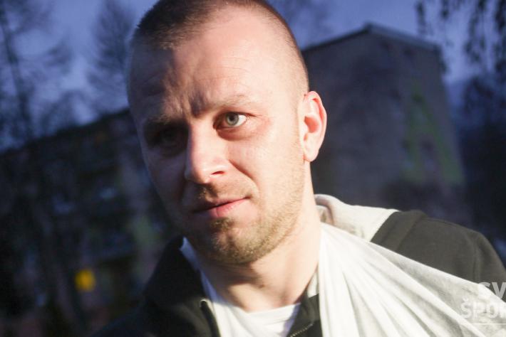 Marek Sapara, zranený. Foto: Ján Miškovič